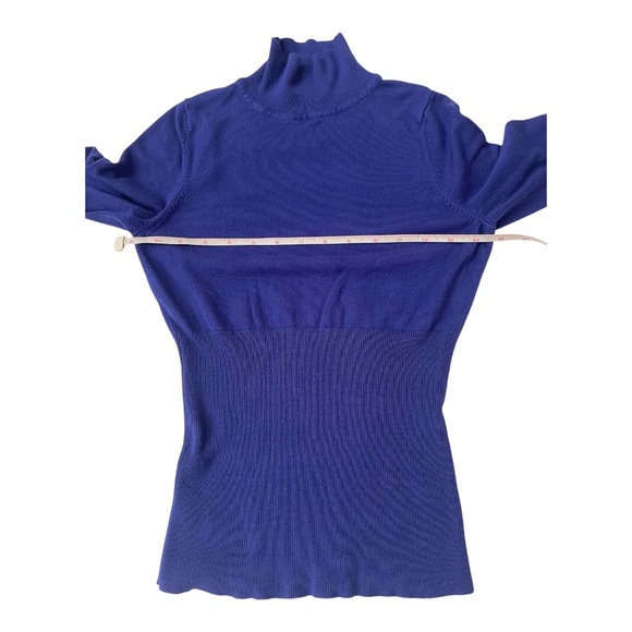 Express Knit Turtleneck Short-Sleeve with Buttons size XS Women's - Picture 7 of 13